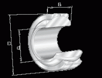 Радиальные шарнирные подшипники GE16-PB