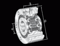 Упорно-радиальные шарикоподшипники ZKLF50140-2RS