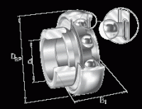 Закрепляемые подшипники GRAE45-NPP-B-FA125.5