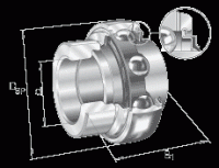 Закрепляемые подшипники GE30-KRR-B-FA125.5