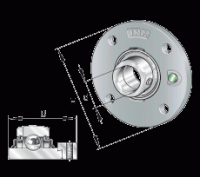 Подшипниковые узлы с корпусами RMEO100