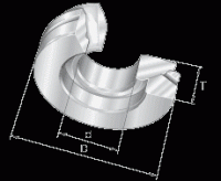 Упорные шарнирные подшипники GE35-AX