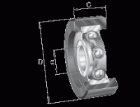 Направляющие ролики KLRU08X28X11-2Z