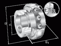 Закрепляемые подшипники GE80-KTT-B