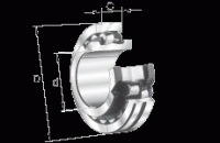 Двухрядные радиальные сферические роликоподшипники 230SM400-MA