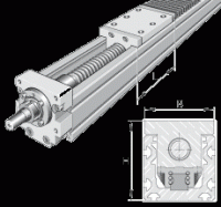 Модули линейного перемещения MKUSE25-KGT40