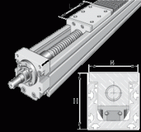 Модули линейного перемещения MKUE-25-KGT05