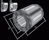 Шарикоподшипники для линейного перемещения KX16