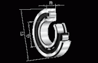 Цилиндрические роликоподшипники NJ334-E-TB-M1