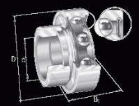 Закрепляемые подшипники RAE20-NPP-FA106