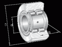 Опорные ролики PWTR40-2RS