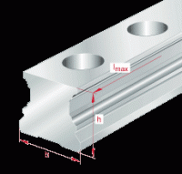 Направляющие рельсы TKVD55-B