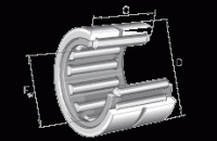 Игольчатые роликоподшипники NCS4424