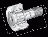 Опорные ролики с цапфой PWKR47-2RS