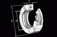Упорные шарикоподшипники D16