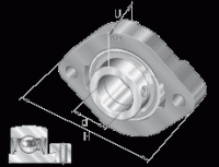 Подшипниковые узлы с корпусами FLCTE25