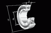 Радиальные сферические шарикоподшипники 2205-K-2RS-TVH-C3