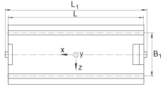 Модули линейного перемещения MKUE-25-500-ZR..-N, Каретки с двумя рядами шариков