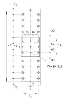 Прецизионные линейные столы LTPG15-185-2020, исполнение из чугуна