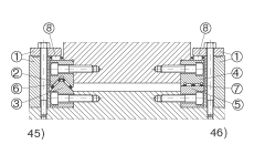 Направляющие качения с плоским сепаратором LUE6035, система линейного перемещения с игольчатыми и цилиндрическими роликами с плоскими сепараторами; возможно коррозионностойкое исполнение
