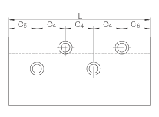 Направляющие рельсы UG16260, стандартный квалитет Q6