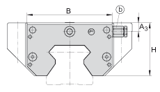 Система KIT KIT.RWU35-E-511, для загрязнения от легкого до среднего (1 фронтальный скребок, с двумя уплотняющими кромками + 1 дозирующее устройство с минимальной подачей смазки + 1 передний стальной щиток)