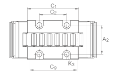  оликовые линейные опоры качения RUS38206-KS, смазываемый