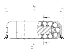  оликовые линейные опоры качения RUS38206-KS, смазываемый