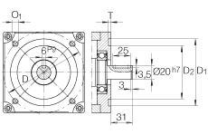 Модули линейного перемещения MLF52155-ZR, 