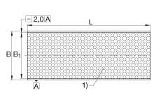 Полосы EGS25200-E50, полосы, малообслуживаемые, со смазочными карманами