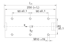 Модули линейного перемещения MKUE-25-ZR, Каретки с двумя рядами шариков