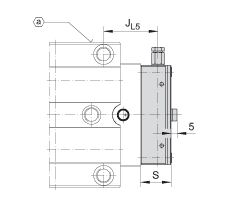 Система KIT KIT.RWU35-E-511, для загрязнения от легкого до среднего (1 фронтальный скребок, с двумя уплотняющими кромками + 1 дозирующее устройство с минимальной подачей смазки + 1 передний стальной щиток)