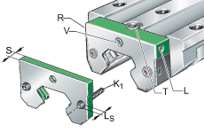 Система KIT KIT.RWU25-E-560, для загрязнения от легкого до среднего (2 фронтальных скребка, с двумя уплотняющими кромками + 1 дозирующее устройство с минимальной подачей смазки + 1 передний стальной щиток)